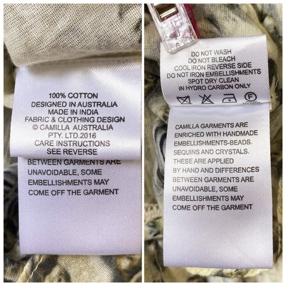 Camilla Printed Embellished Mini Skirt, Size M - Picture 14 of 16